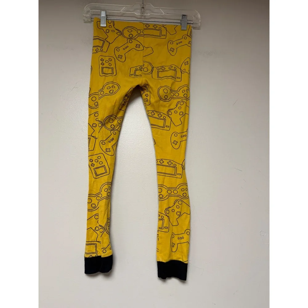 Carters Boys Yellow Video Game Controller Pajama Pants‎ Size 8 Gamer Sleepwear